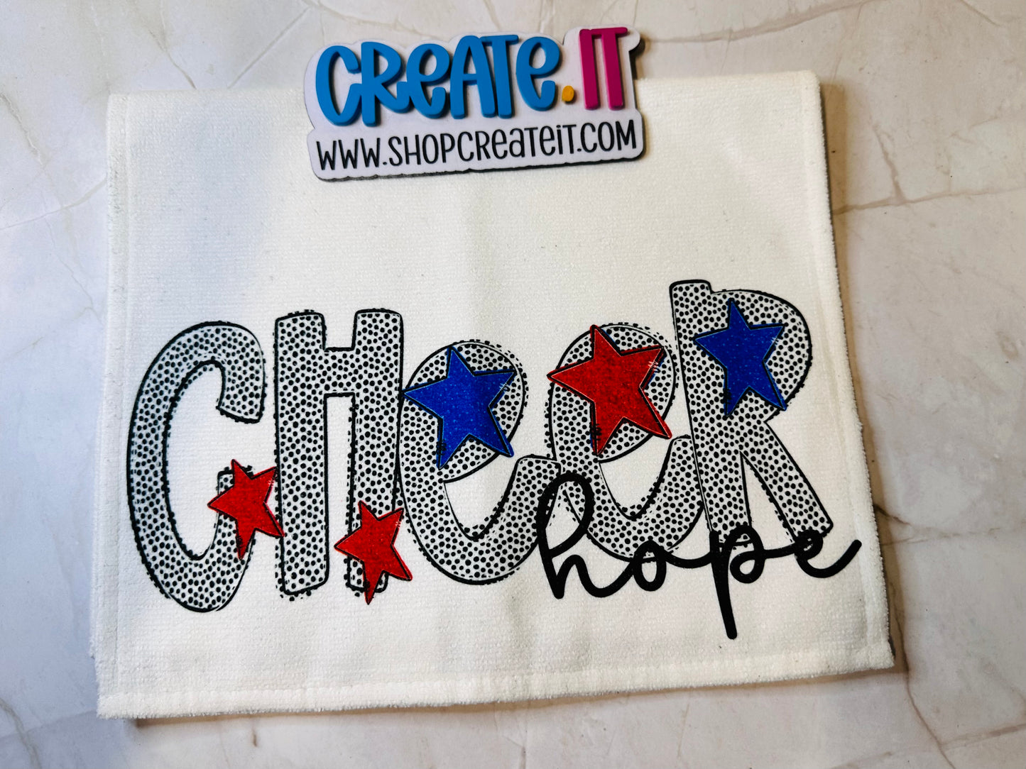 Cheer Towel with name