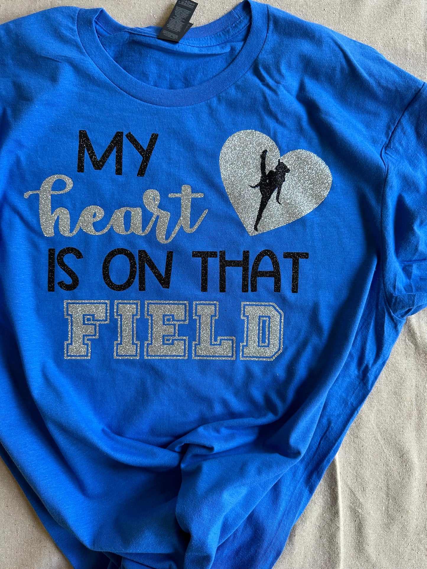 My heart is on that field  Dance shirt