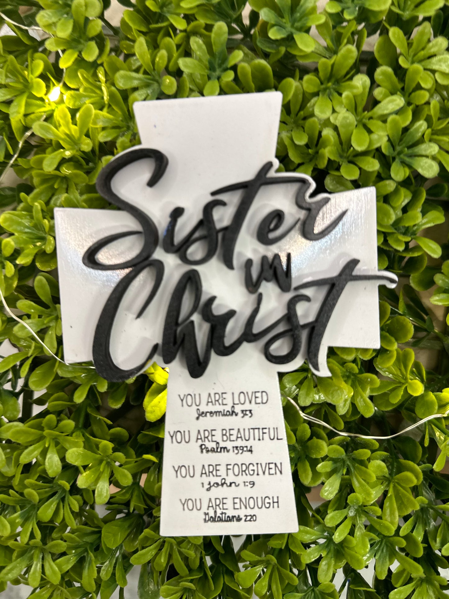 Sister in Christ cross