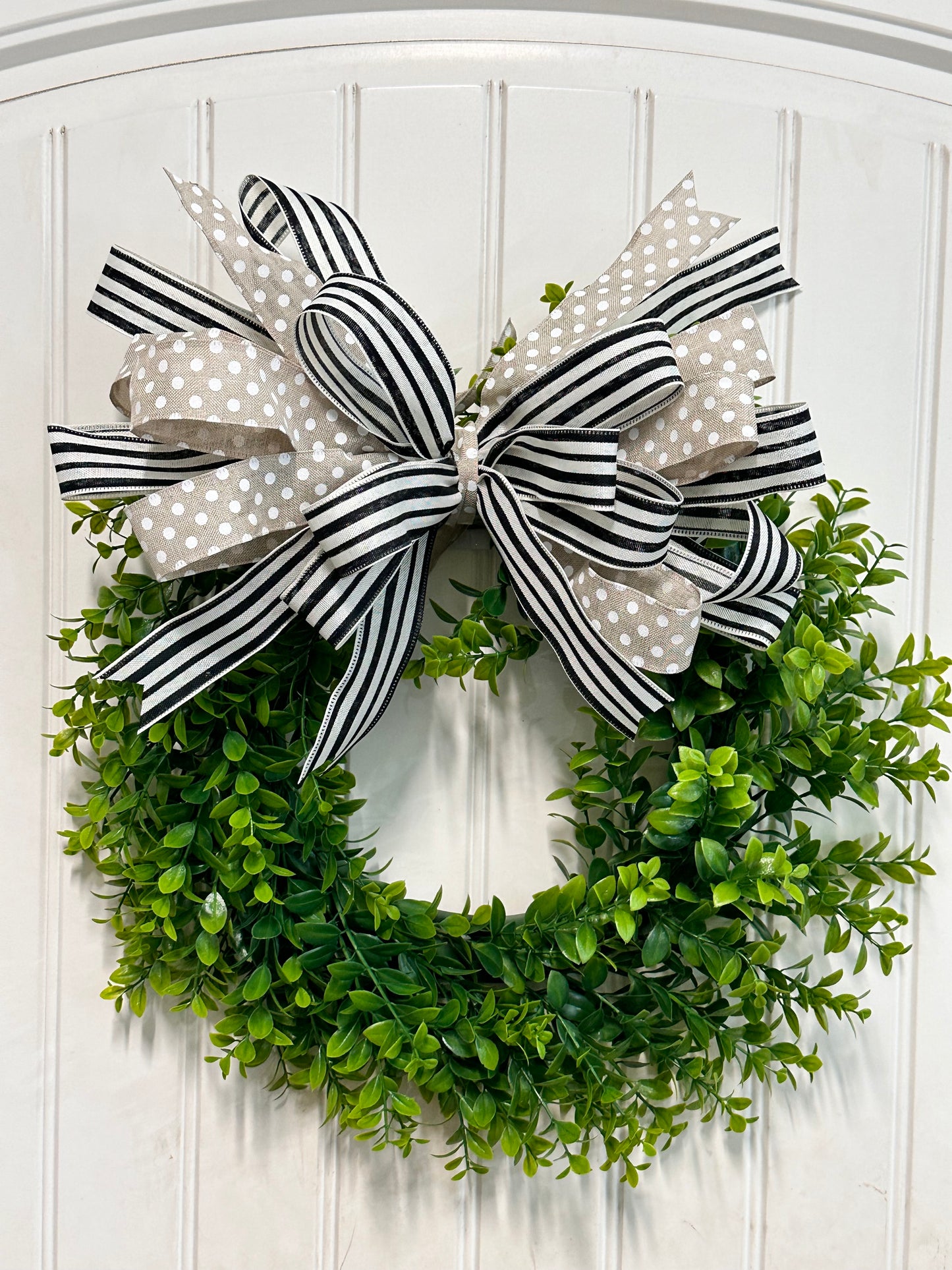 Boxwood wreath