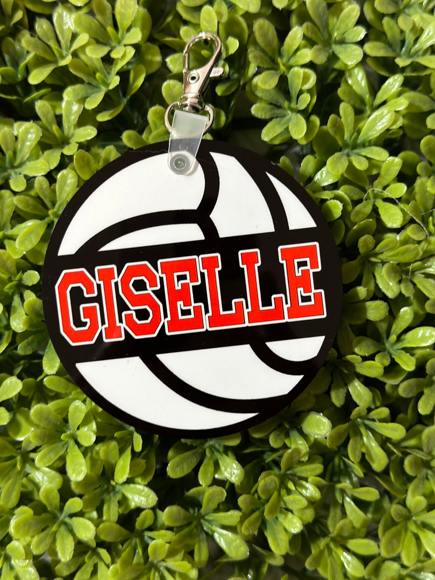 Volleyball  name tag