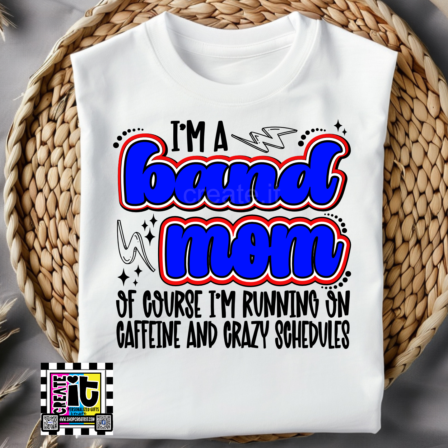 band mom drifit shirt