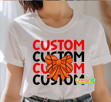 Basketball  ripple name shirt custom