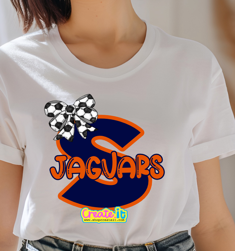 Soccer  Bow Initial/name shirt custom custom