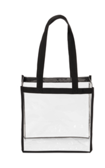 Clear Bag with decal