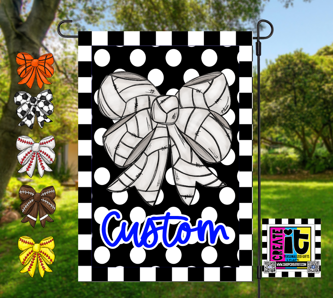 Custom  garden flags - sport