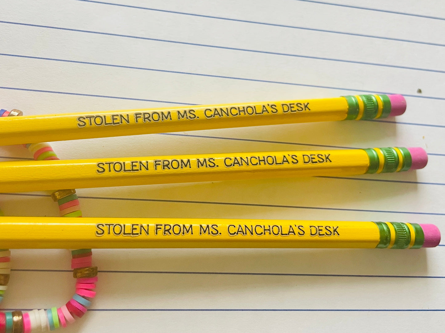 Personalized Pencils