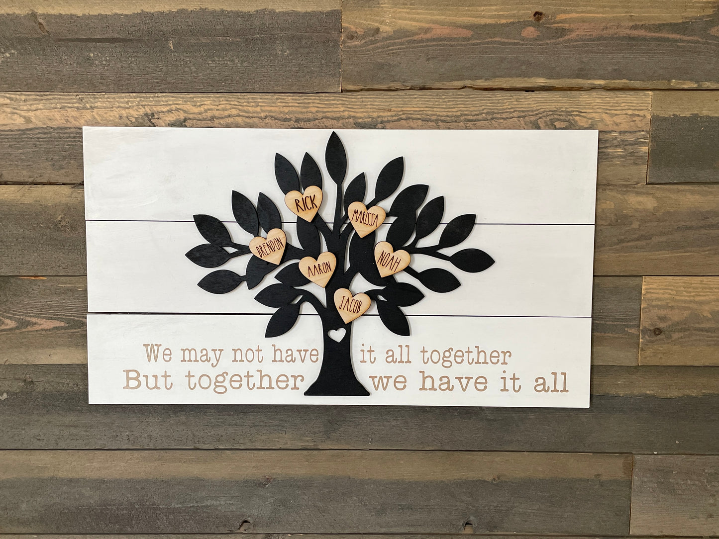 We may not have it all together- Family Tree